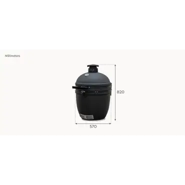 K-Pro 22 Kamado Charcoal Barbecue