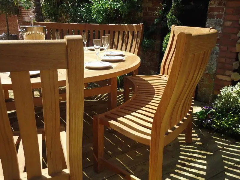 Malvern Curved Bench Set - Certified