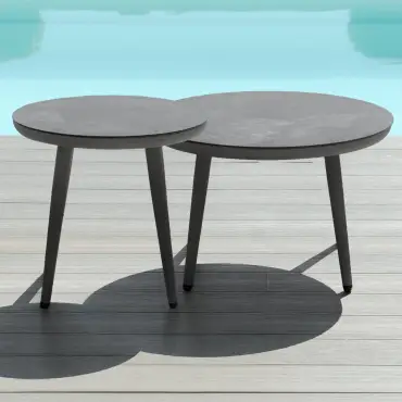 Pair of Round Coffee Tables