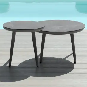 Pair of Round Coffee Tables