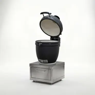 Stanley Straight Kamado Charcoal BBQ K2450-B - Stainless Steel
