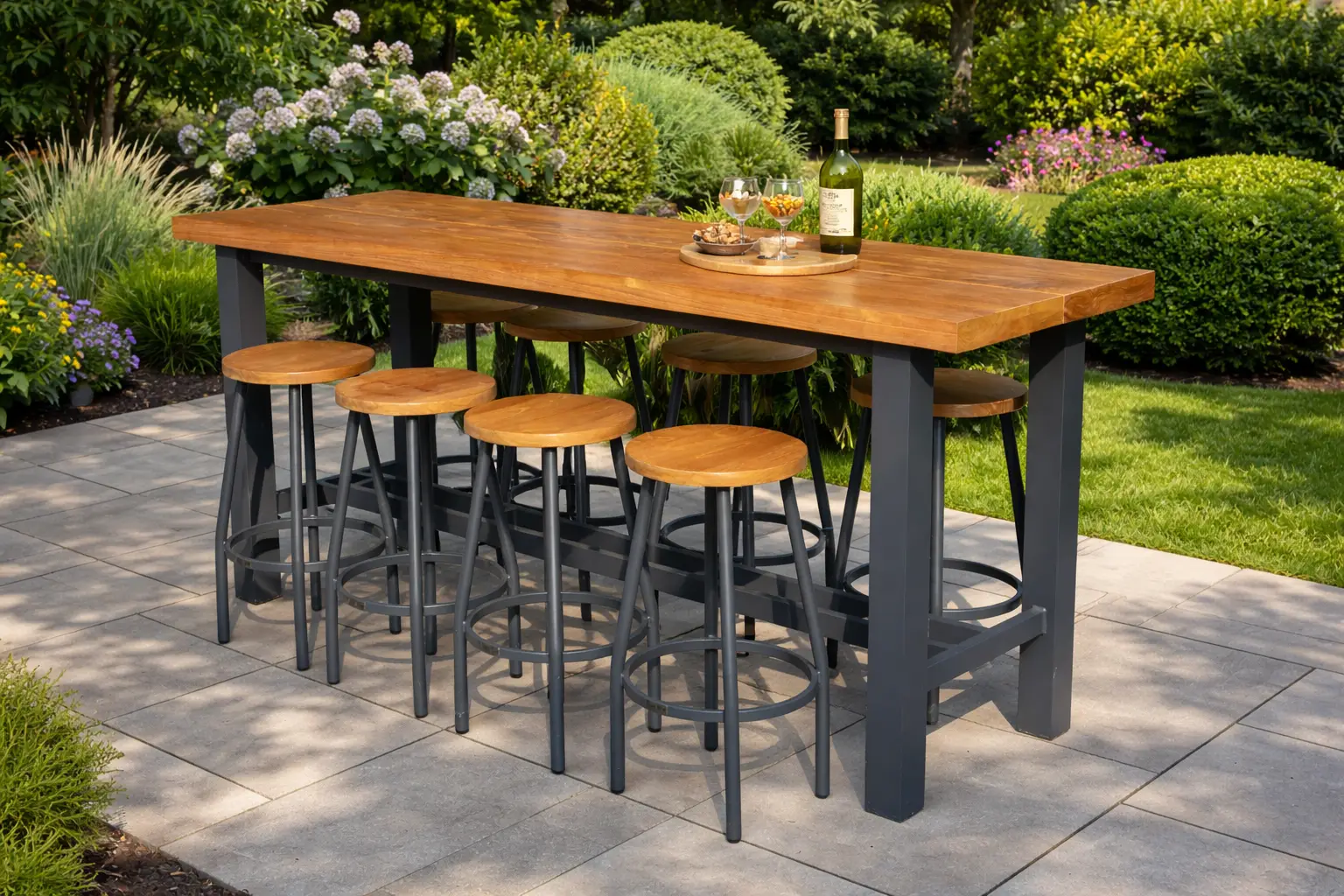 Nevada Bar Set - Certified Teak