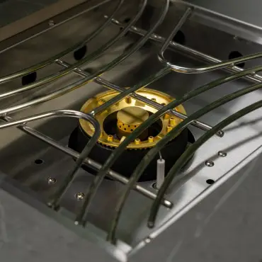 Stanley Straight 4 Burner Gas BBQ S2961-C - Stainless Steel