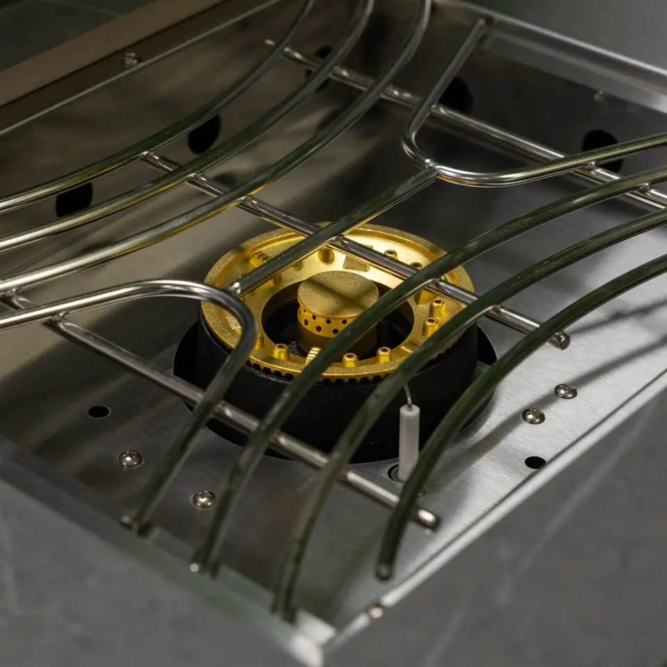 Stanley Straight 4 Burner Gas BBQ S2961-C - Stainless Steel