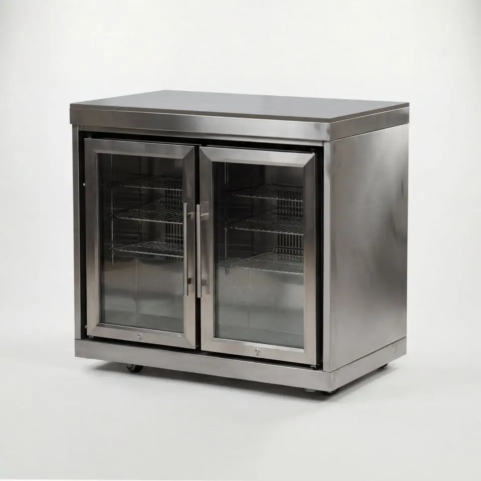 Stanley Straight 4 Burner Gas BBQ S2961-C - Stainless Steel