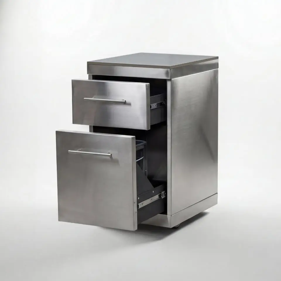 Stanley Straight 4 Burner Gas BBQ S3018-B - Stainless Steel