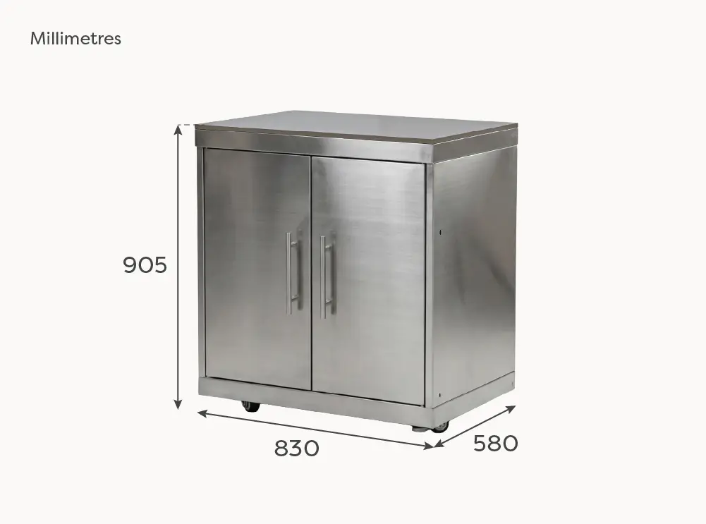 Stanley Outdoor Kitchen Double Cupboard Modular Unit