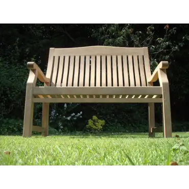 Malvern teak bench - 120cm