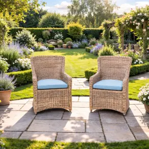 Willow Dining Chair – Outdoor Rattan, UV Stabilised