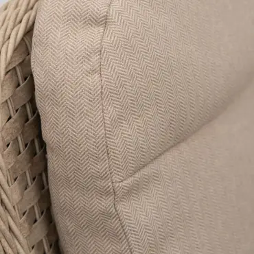 Audrey 8 Seat Rattan Reclining Dining Set - Oval Table