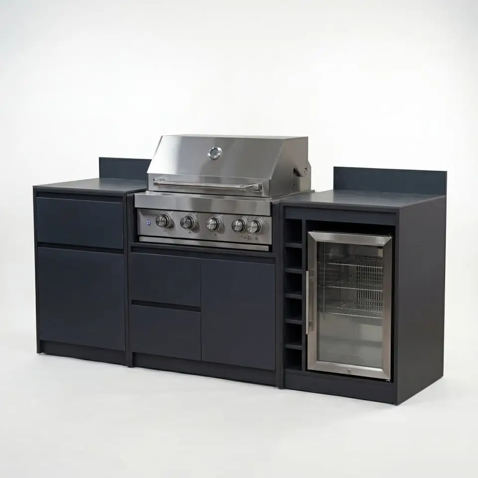 Oakley Straight 4 Burner Gas BBQ S2100-A