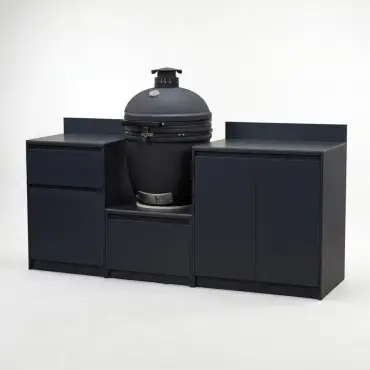 Oakley Straight Kamado Charcoal BBQ K2100-A