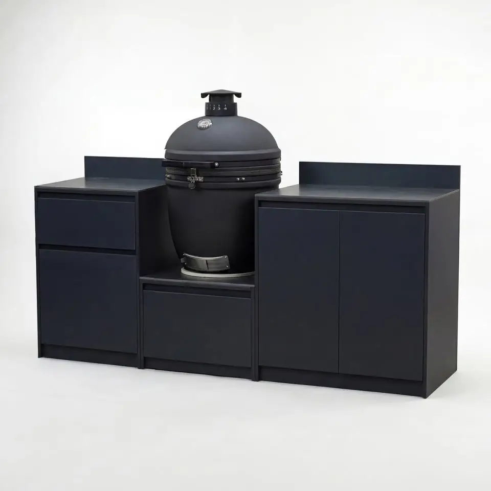 Oakley Straight Kamado Charcoal BBQ K2100-A