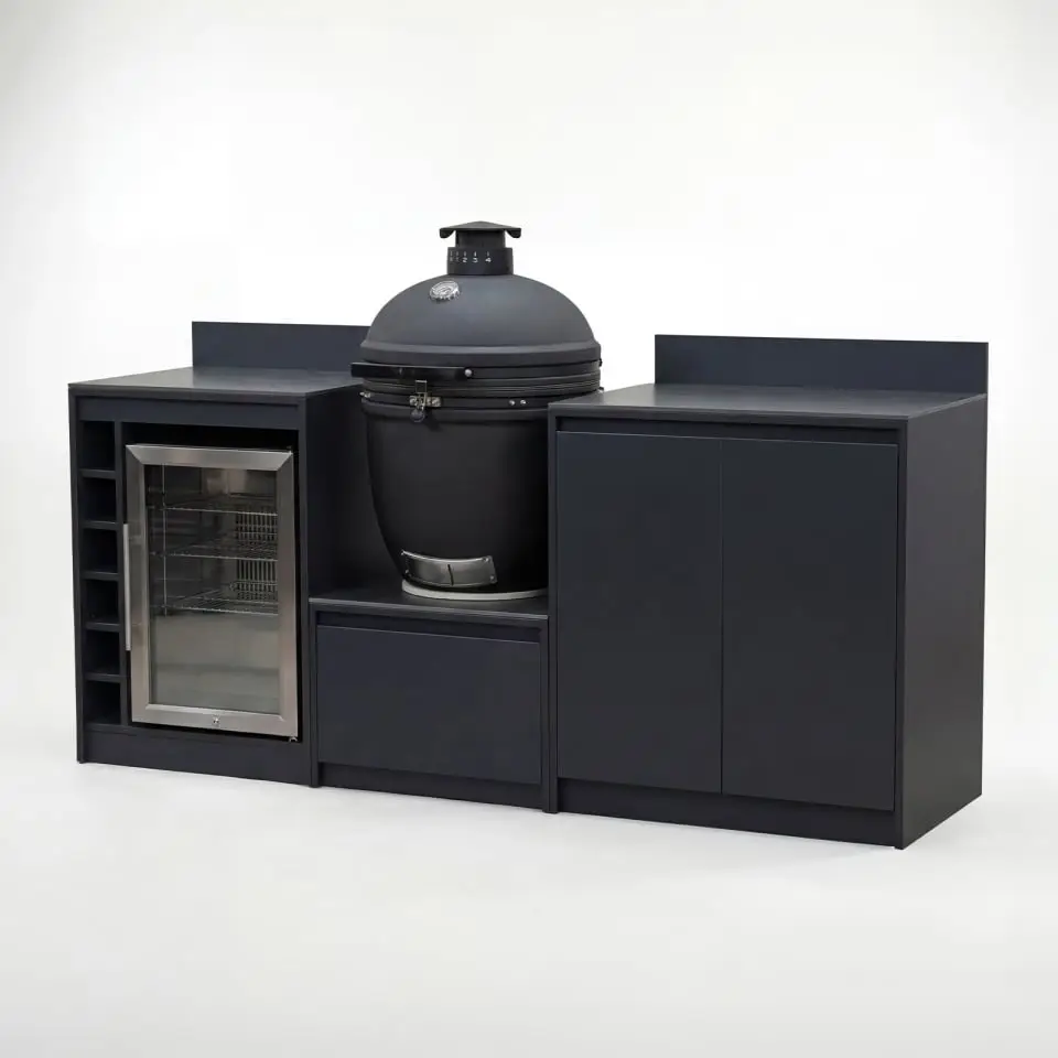 Oakley Straight Kamado Charcoal BBQ K2100-D