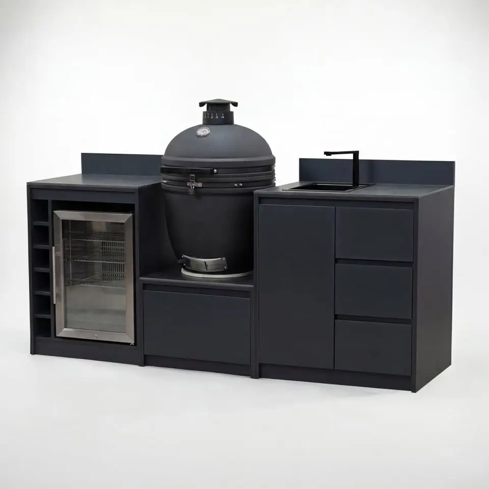 Oakley Straight Kamado Charcoal BBQ K2100-F