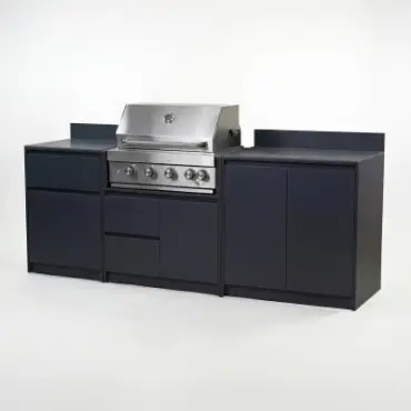 Oakley Straight 4 Burner Gas BBQ S2400-A