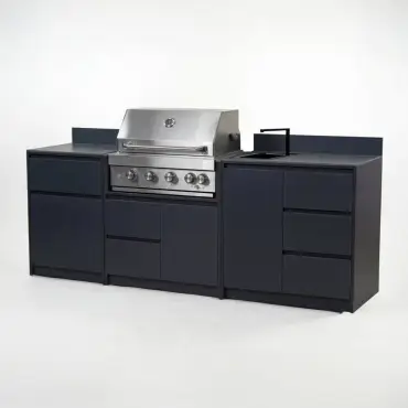 Oakley Straight 4 Burner Gas BBQ S2400-C