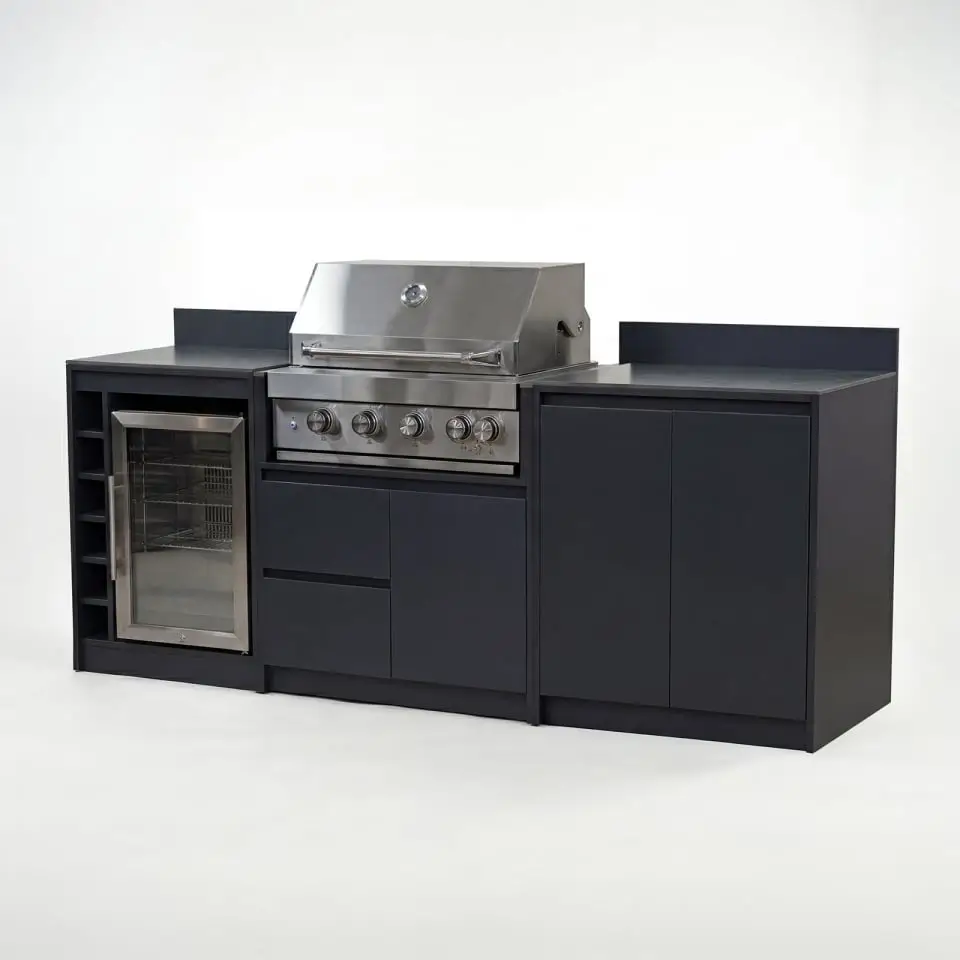 Oakley Straight 4 Burner Gas BBQ S2400-D