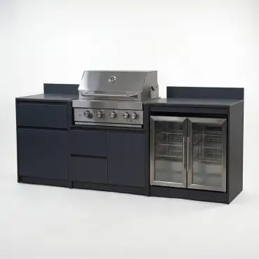 Oakley Straight 4 Burner Gas BBQ S2400-H