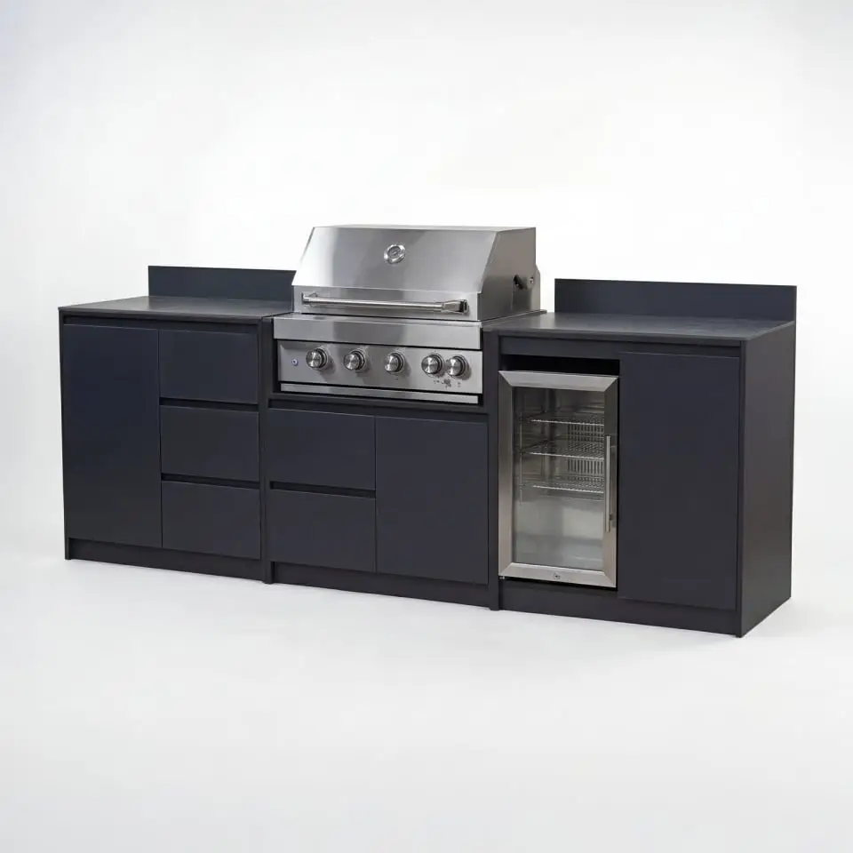 Oakley Straight 4 Burner Gas BBQ S2700-E