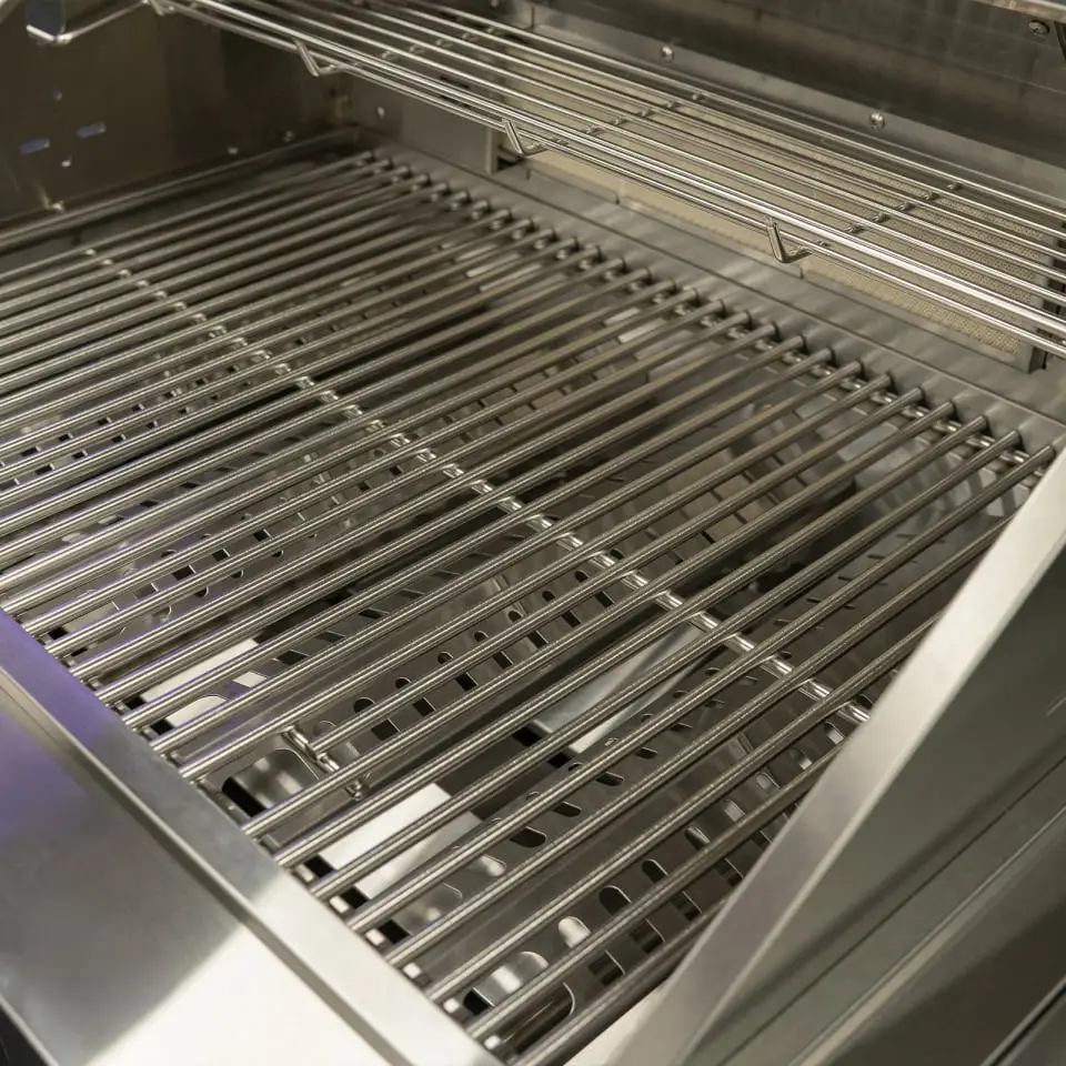 Oakley 4 Burner Gas BBQ - Double Drawer & Cupboard Modular Unit