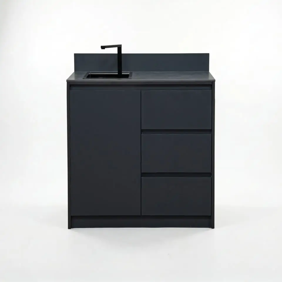 Oakley Cupboard - Triple Drawer with Sink & Foldable Tap Modular Unit