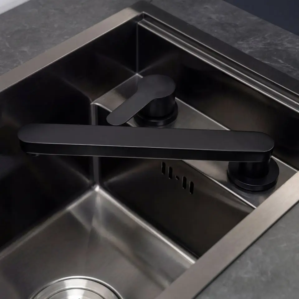 Oakley Cupboard - Triple Drawer with Sink & Foldable Tap Modular Unit