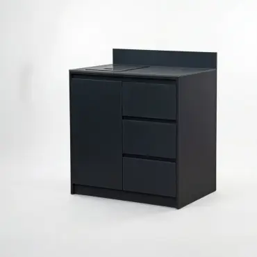 Oakley Cupboard - Triple Drawer with Sink & Foldable Tap Modular Unit