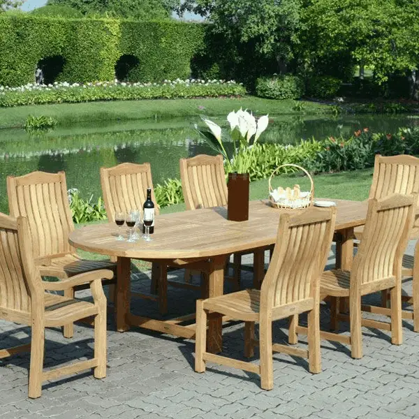 Malvern 8 Chair Dining Set - Certified