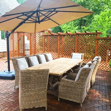 Valencia 10 Chair Dining set garden furniture