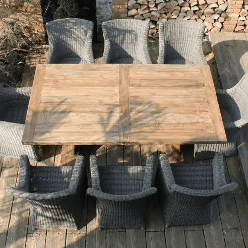 Valencia 8 Chair Dining Set outdoor garden furniture Valencia 8 Chair Dining Set outdoor garden furniture