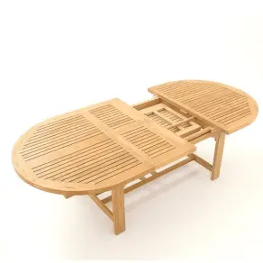 Chunky 180cm-250cm Extending Table | Garden Furniture Spain