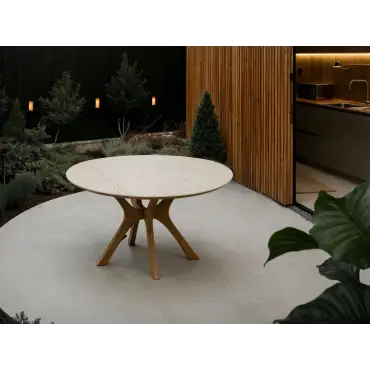 Ibiza Round 1.2m Dining Table Bari Range