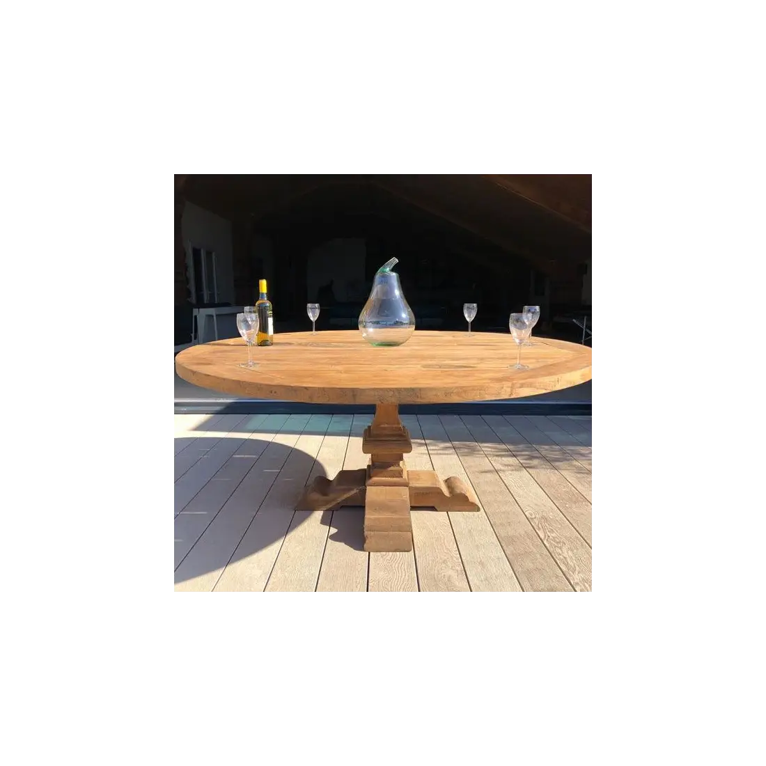 Valencia Round Table 1.8m outdoor garden furniture