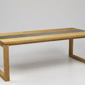 Nero 2.2m Dining Table - Bari Range