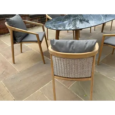 Martinique Teak Stacking Chair