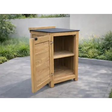 Bari Teak Outdoor Kitchen Set 5