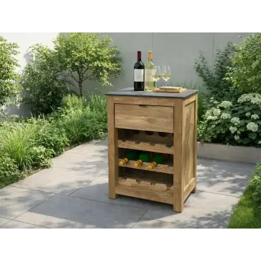 Bari Teak Outdoor Kitchen Set 5