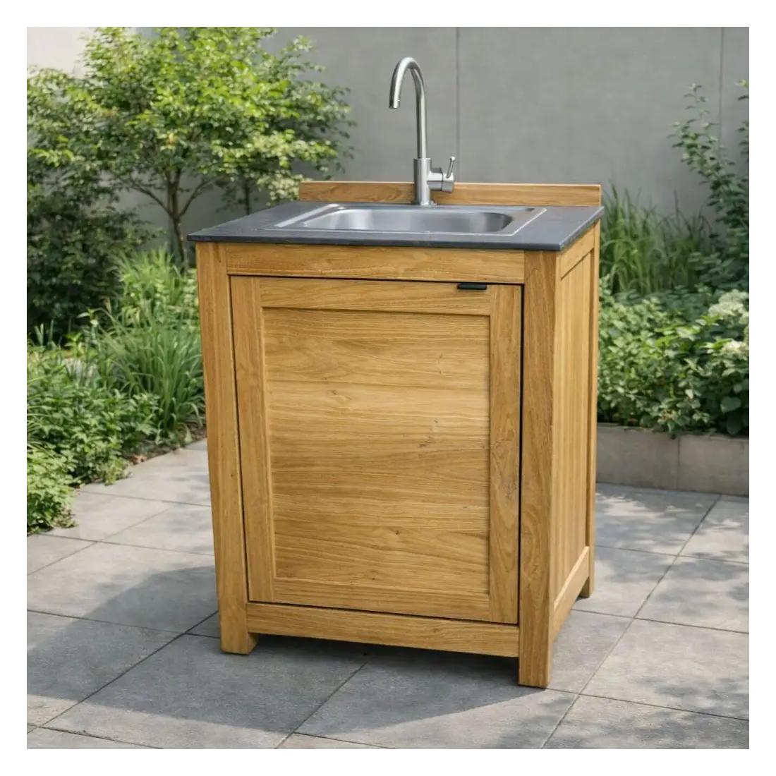 Bari Kitchen Sink Unit – Stainless Steel Outdoor Sink