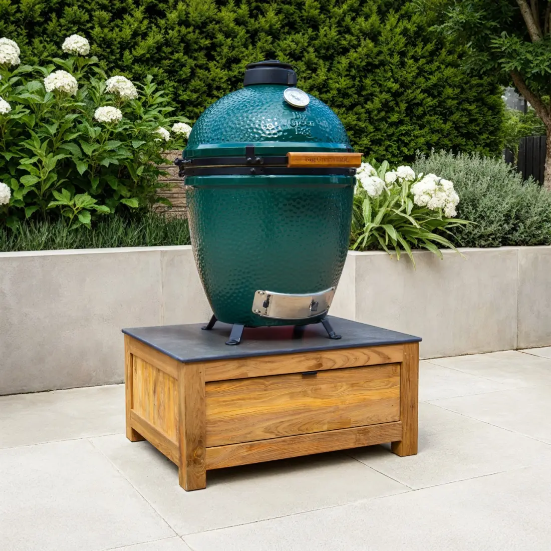 Big Green Egg Low Table - Bari Big Green Egg Low Table - Bari