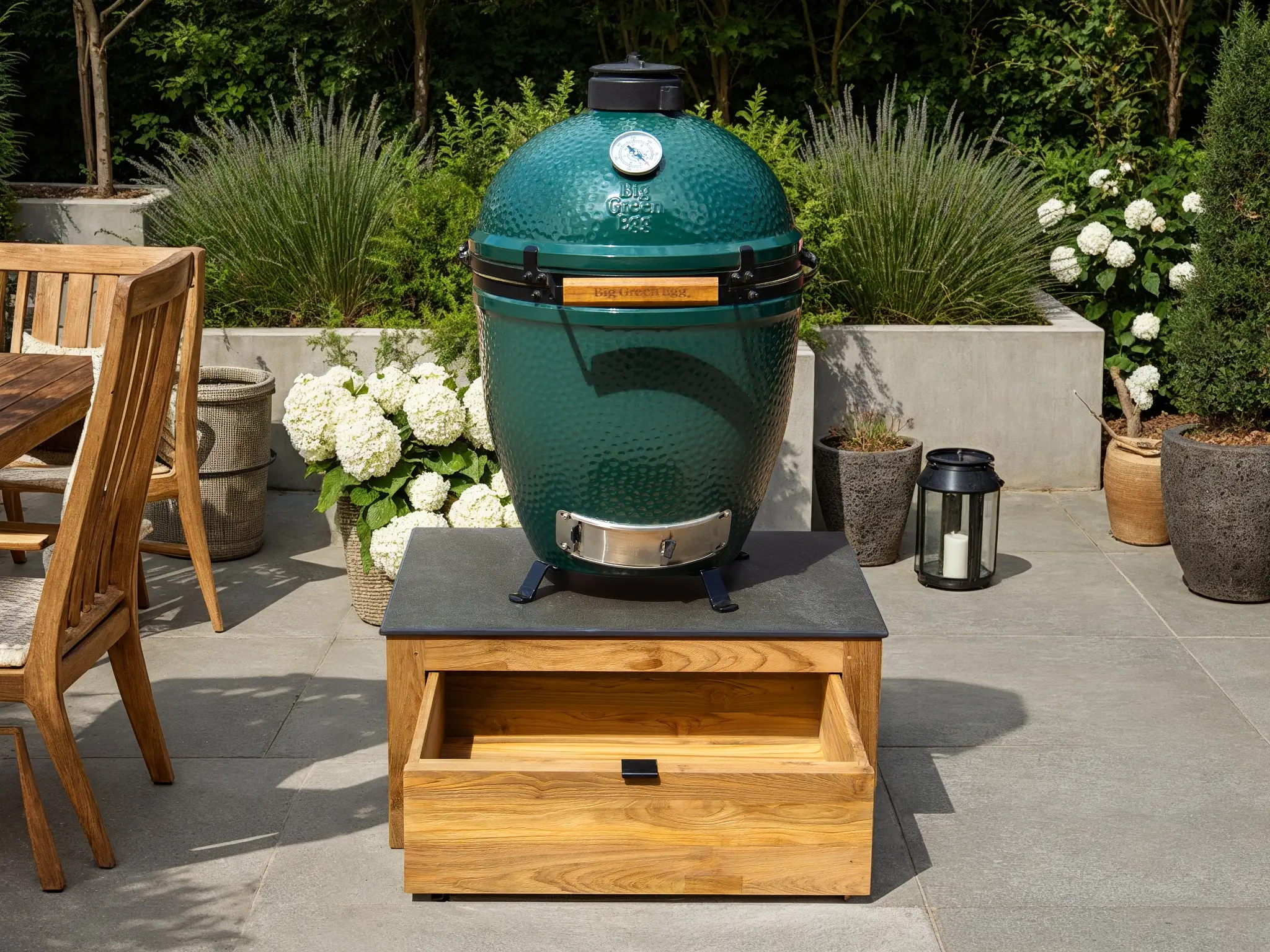 Big Green Egg Low Table - Bari