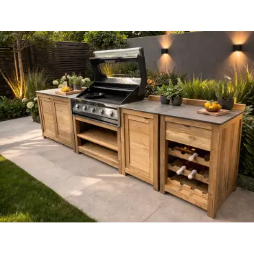 Bari Kitchen Double Door Unit