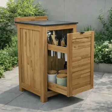 Pull Out Door Unit Outdoor Kitchen Bari