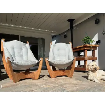 Kangaroo Teak Lounge Chair - Certified