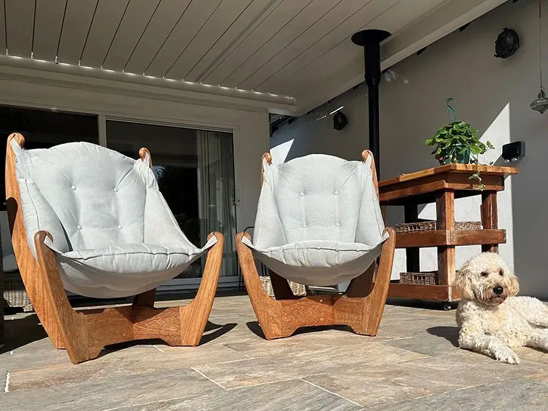 Kangaroo Teak Lounge Chair - Certified