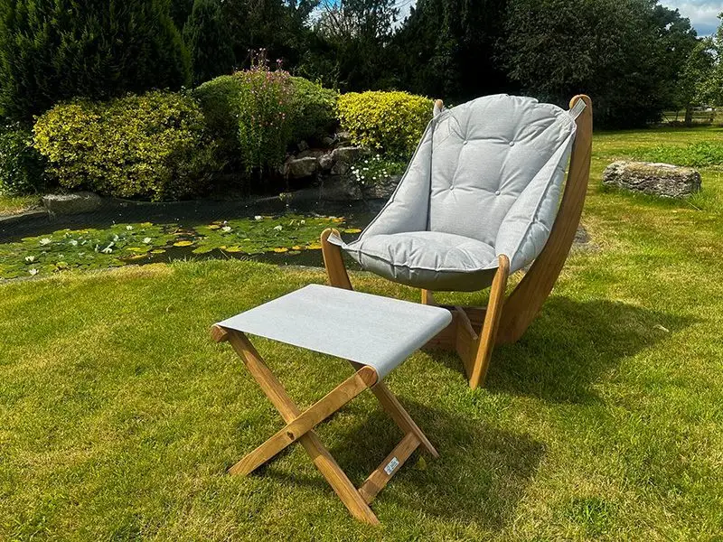 Kangaroo Teak Lounge Chair - Certified