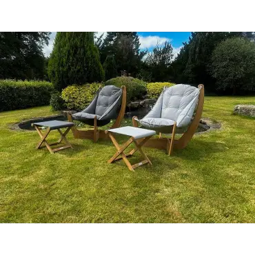 Kangaroo Teak Lounge Chair - Certified