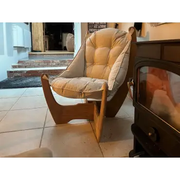 Kangaroo Teak Lounge Chair - Certified