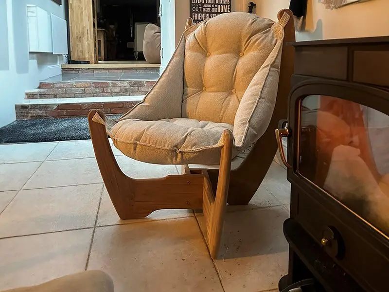 Kangaroo Teak Lounge Chair - Certified