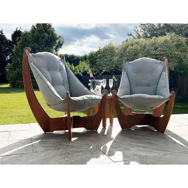 Kangaroo Teak Lounge Chair - Certified